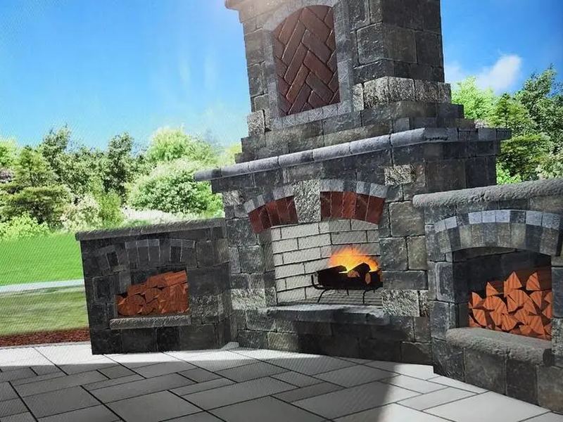 Concrete contractors job in the Park Haven neighborhood of Waterloo
